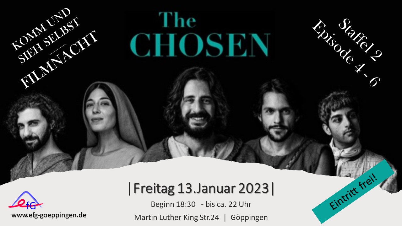 The chosen Filmnacht2023 01 13