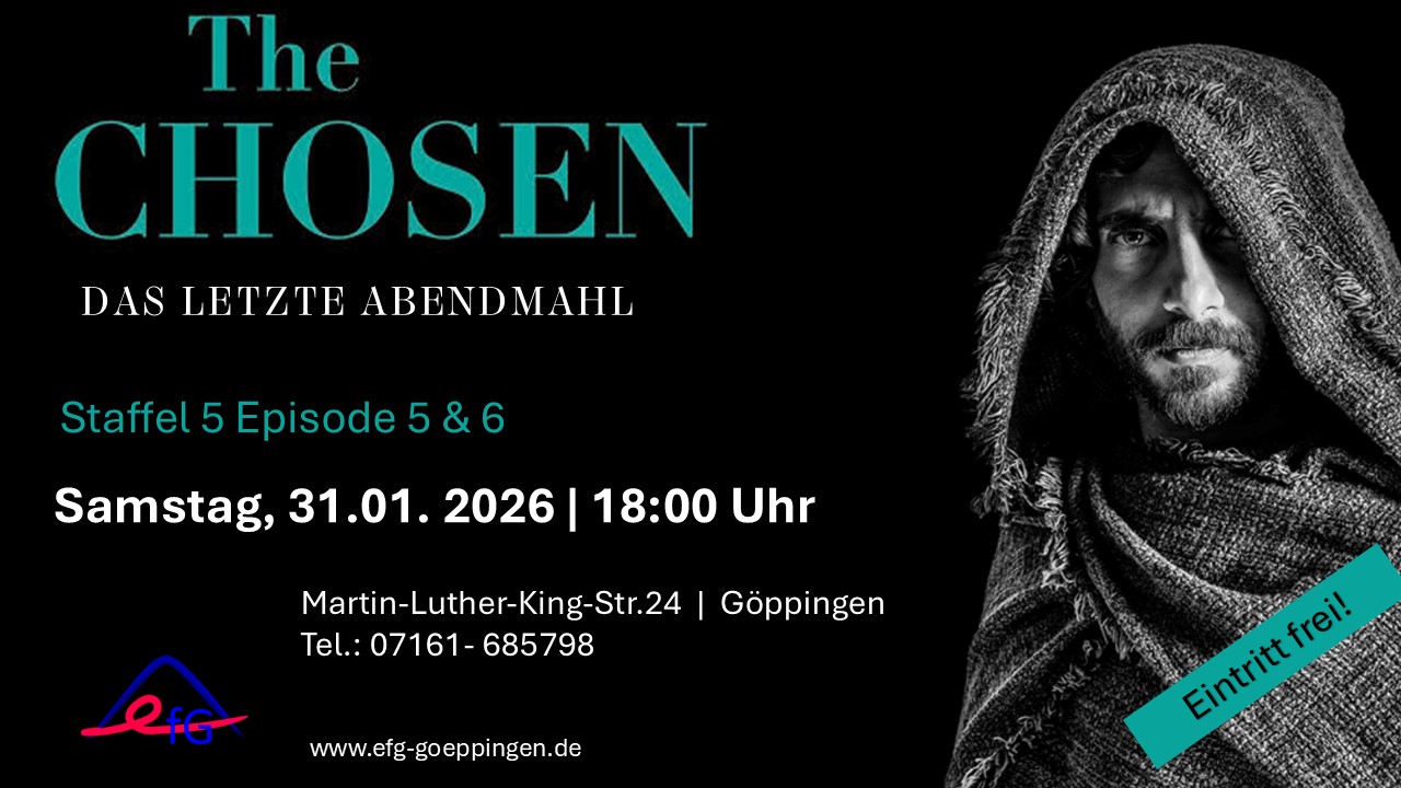 The chosen Filmnacht 2026 01 31