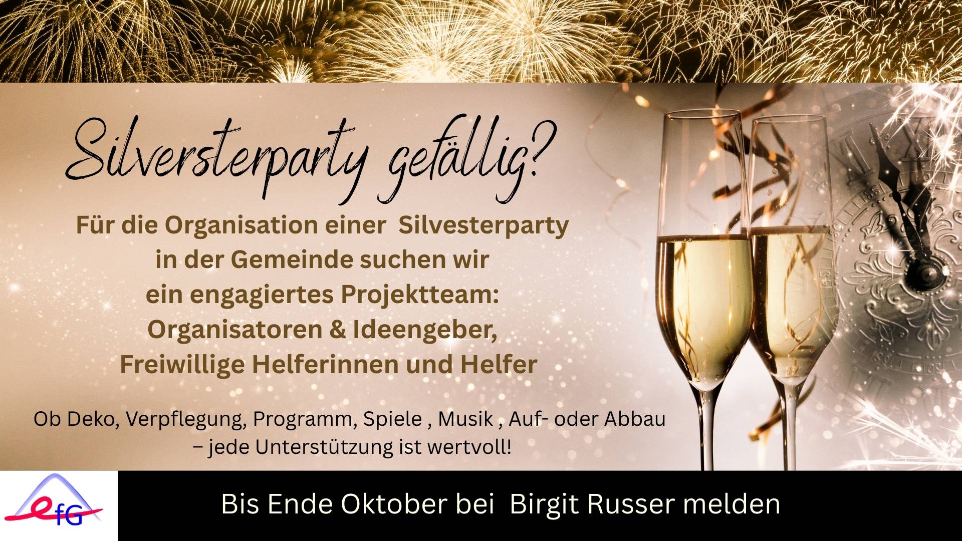 Weinachten Silvester 2025 MA Suche 1